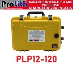 BATTERIE PROLITH PLP 12 VOLTS -Nautiques Fournitures Magasin pdtimg 4729069b