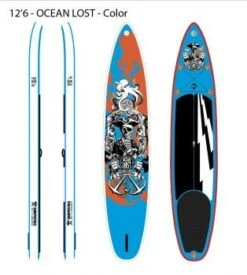 SURFPISTOLS GHOST BLUE 12'6 31'' 6"