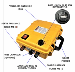 BATTERIE PROLITH PLP 12 VOLTS