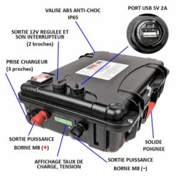 BATTERIE PROLITH PLPR 12 VOLTS